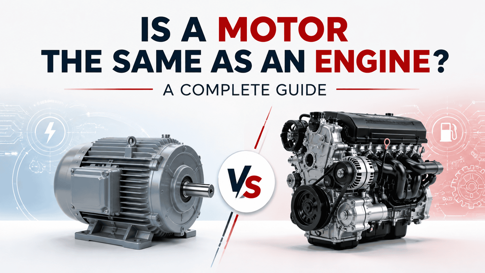 IS A MOTOR THE SAME AS AN ENGINE A COMPLETE GUIDE