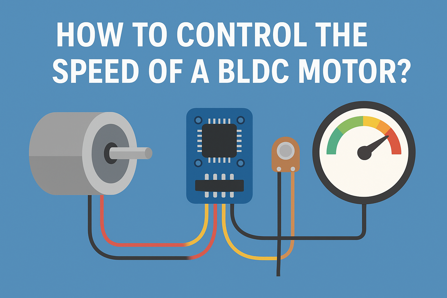 How to Control the Speed of a BLDC Motor?