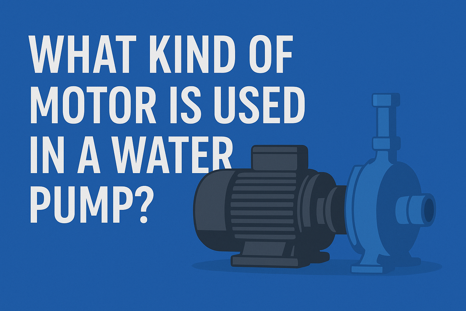 What Kind of Motor is Used in a Water Pump?