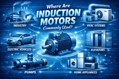 Where Are Induction Motors Commonly Used?