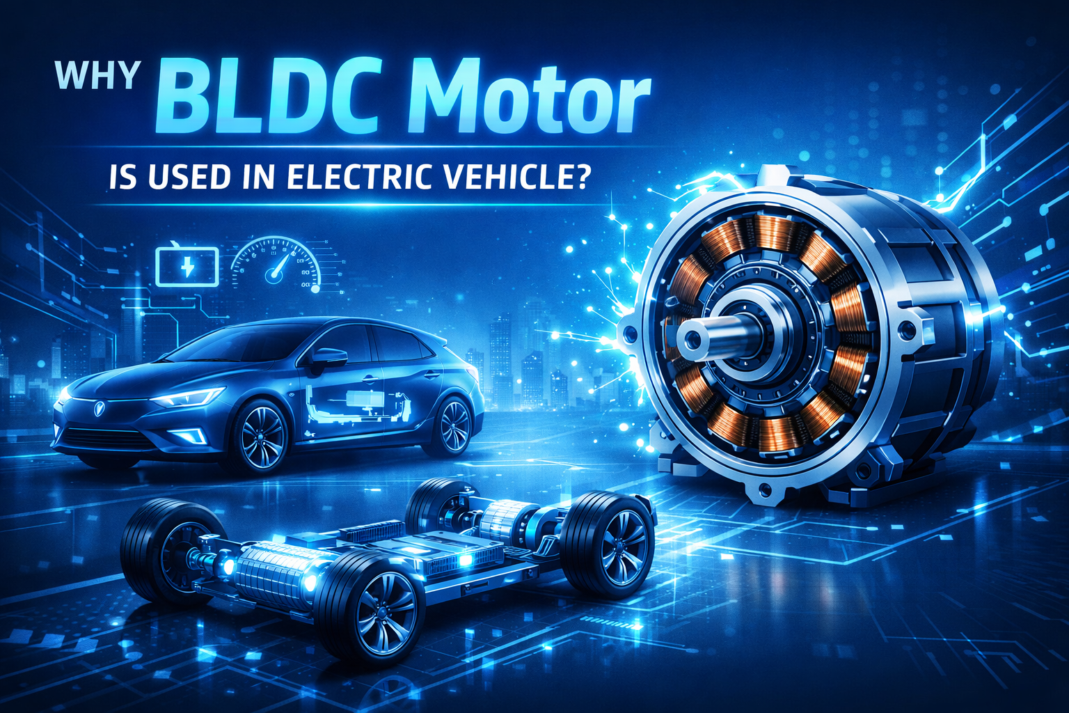 Why BLDC Motor is Used in Electric Vehicle?