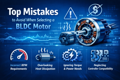 Top Mistakes to Avoid When Selecting a BLDC Motor