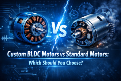 Custom BLDC Motors vs Standard Motors: Which Should You Choose?