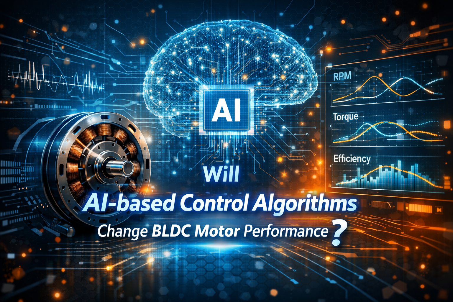 Will AI-based Control Algorithms Change BLDC Motor Performance?