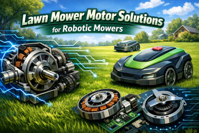 Lawn Mower Motor Solutions for Robotic Mowers