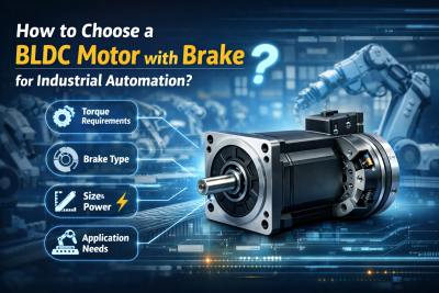 How to Choose a BLDC Motor with Brake for Industrial Automation?