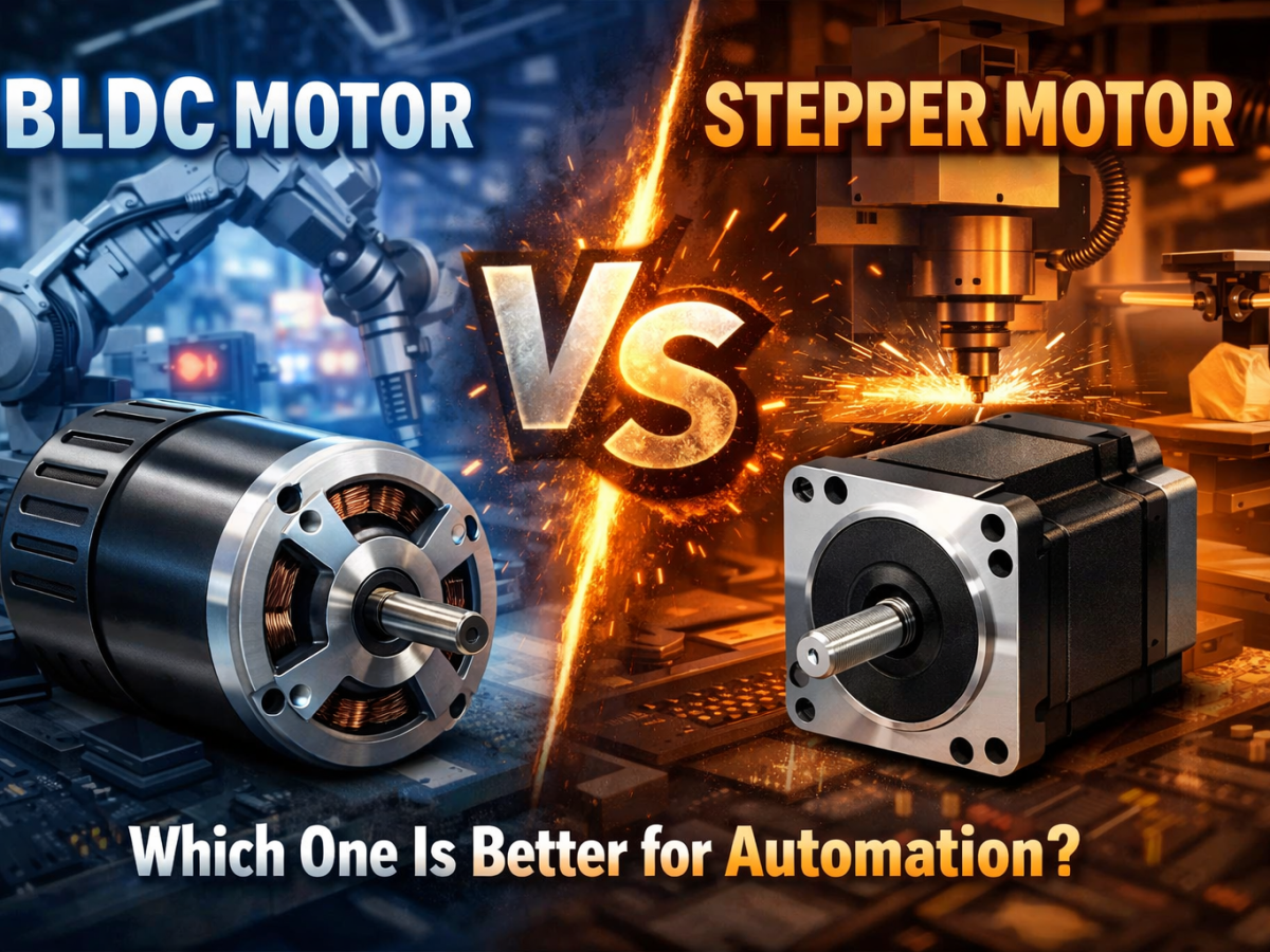 BLDC Motor vs Stepper Motor: Which One Is Better for Automation?