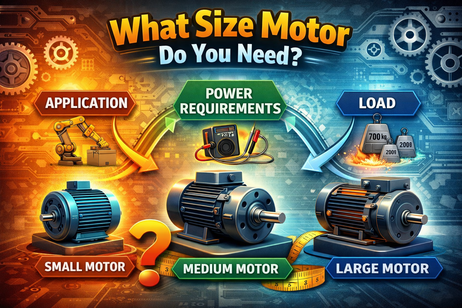 What Size Motor Do You Need?