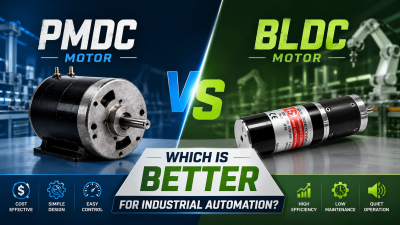 PMDC Motor vs BLDC Motor: Which Is Better for Industrial Automation?