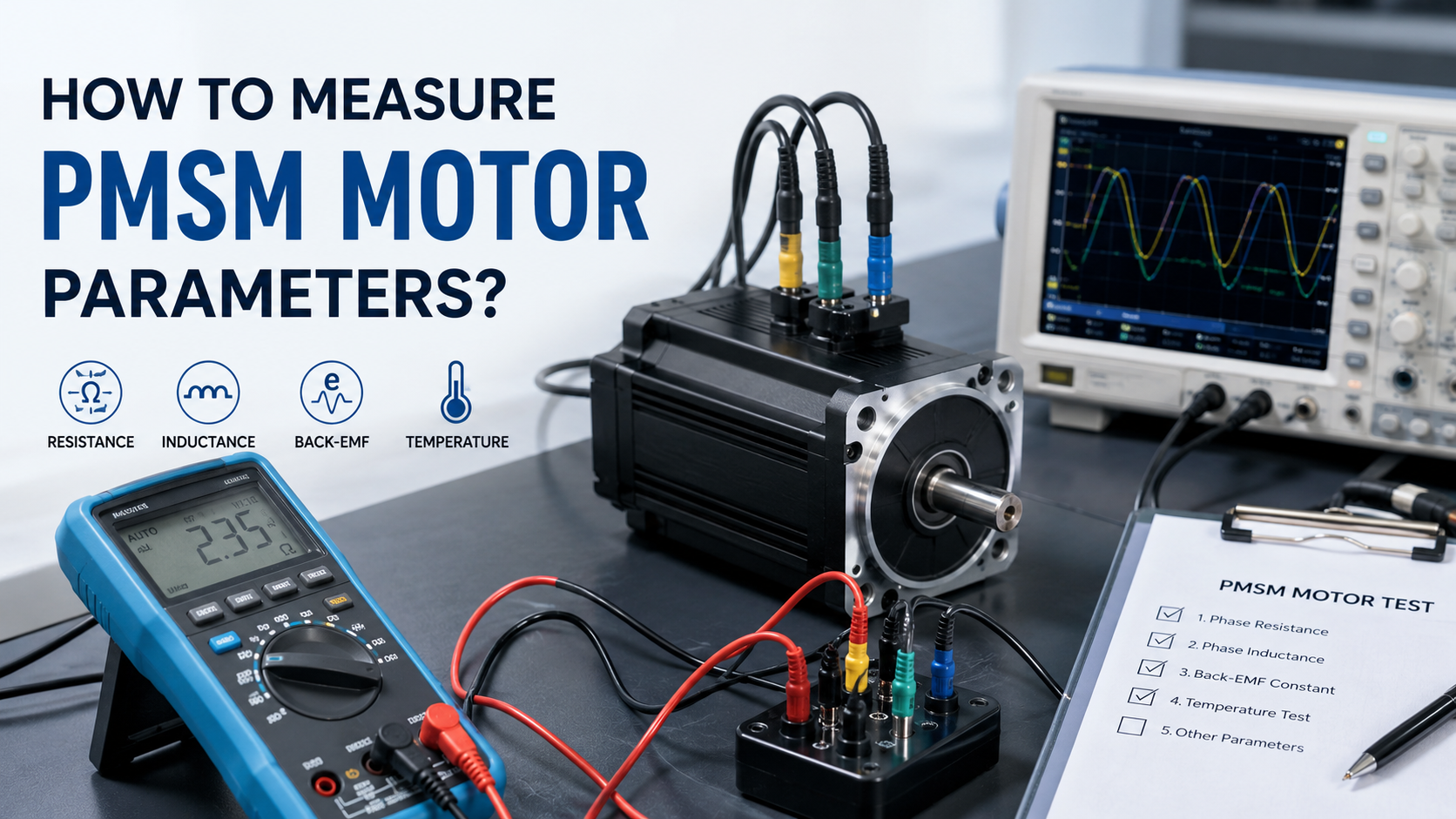 How to Measure PMSM Motor Parameters?