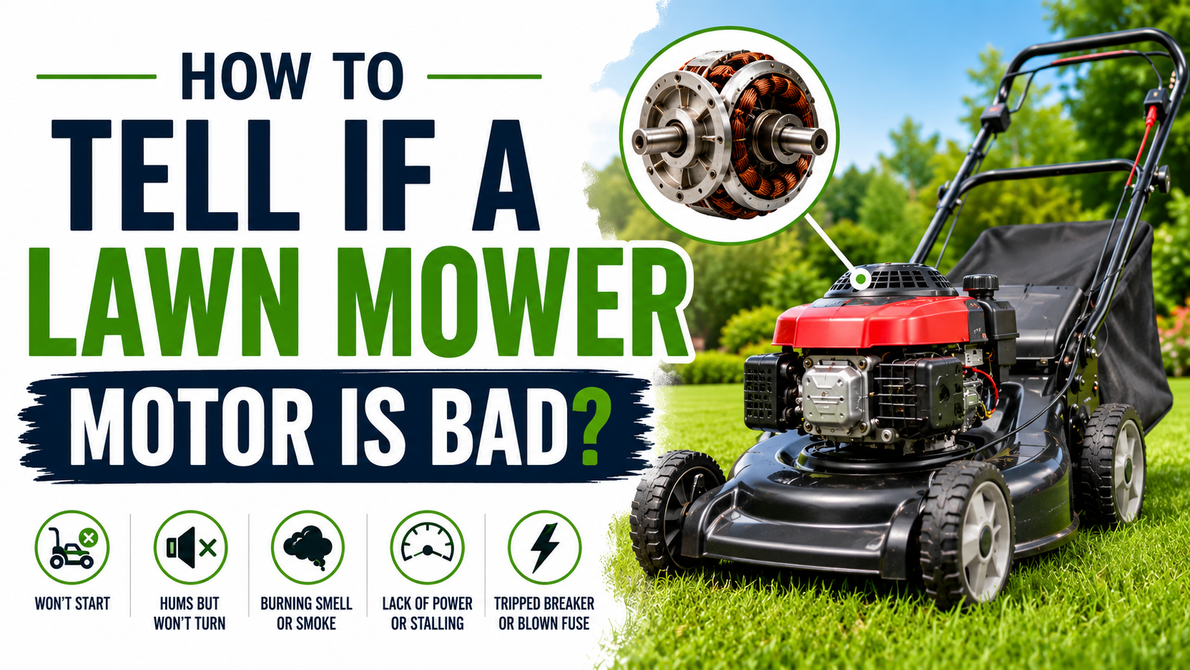 How to Tell if a Lawn Mower Motor is Bad