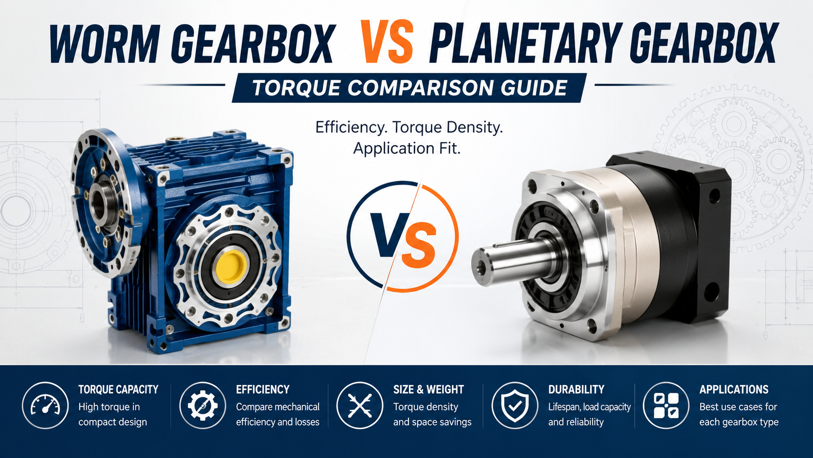 Worm Gearbox vs Planetary Gearbox: Torque Comparison Guide