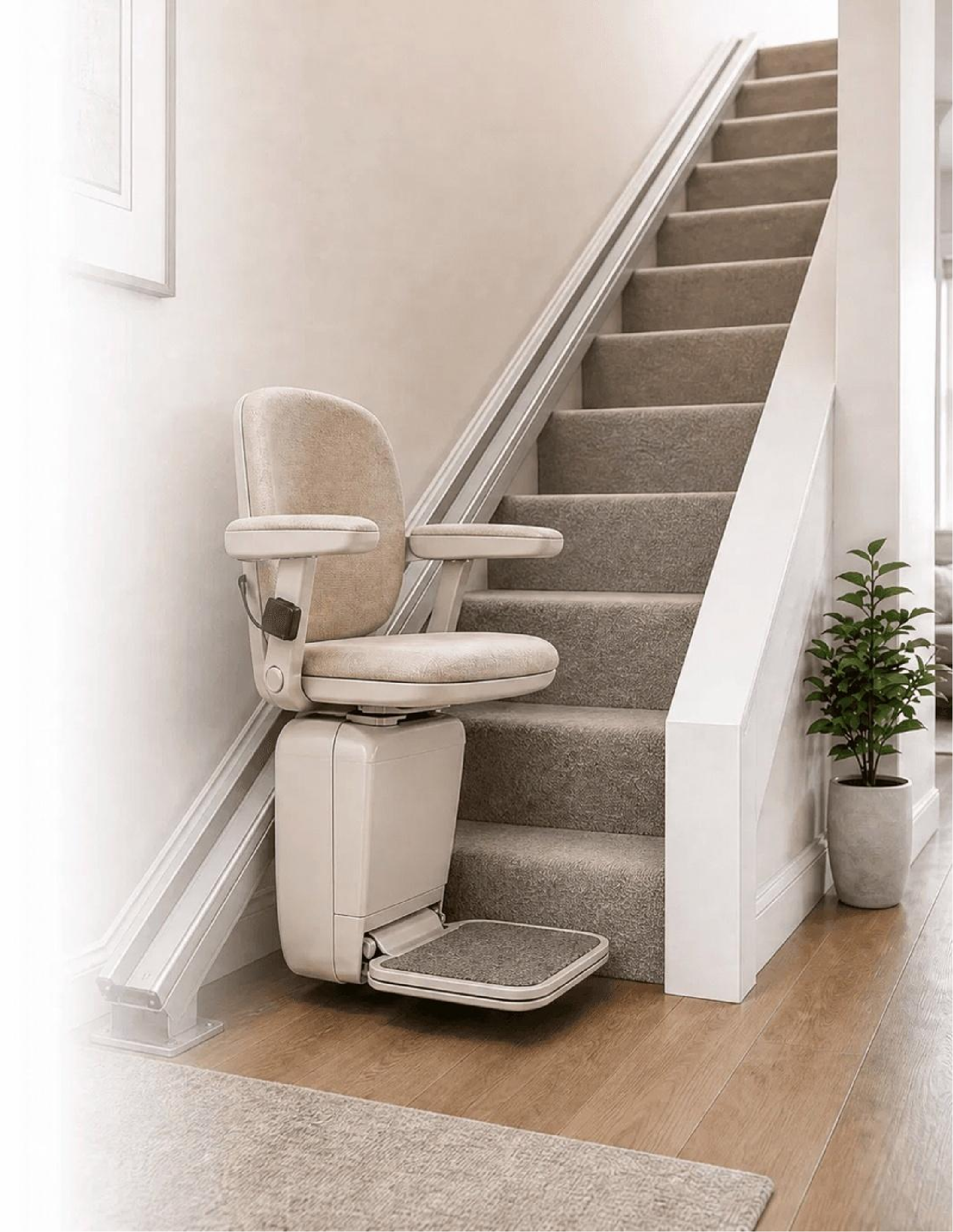 Motor solution for stairlift systems