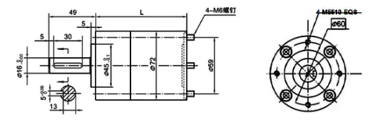 Planetary Gearbox 72mm 15-85N.M​