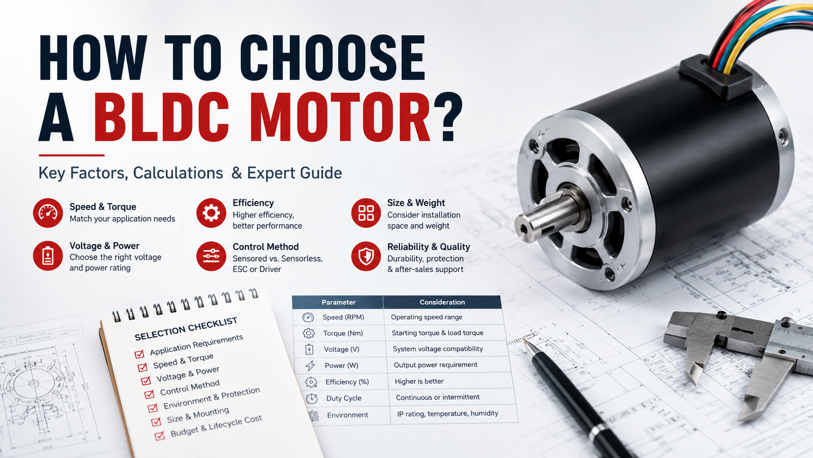 How to Choose a BLDC Motor