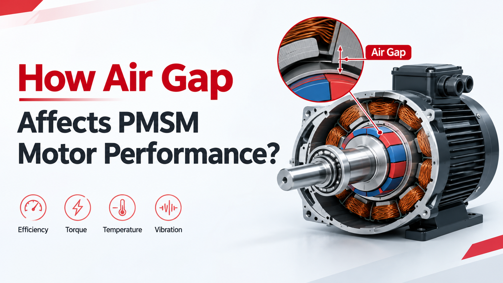 How Air Gap Affects PMSM Motor Performance