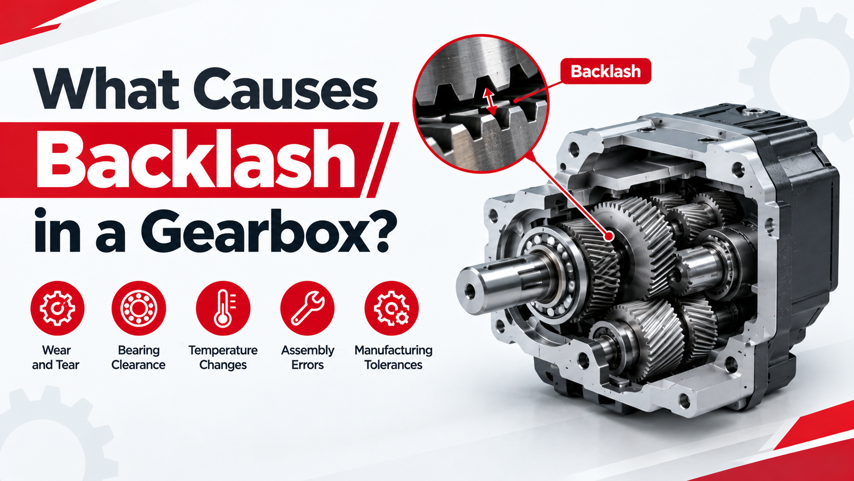 What Causes Backlash in a Gearbox